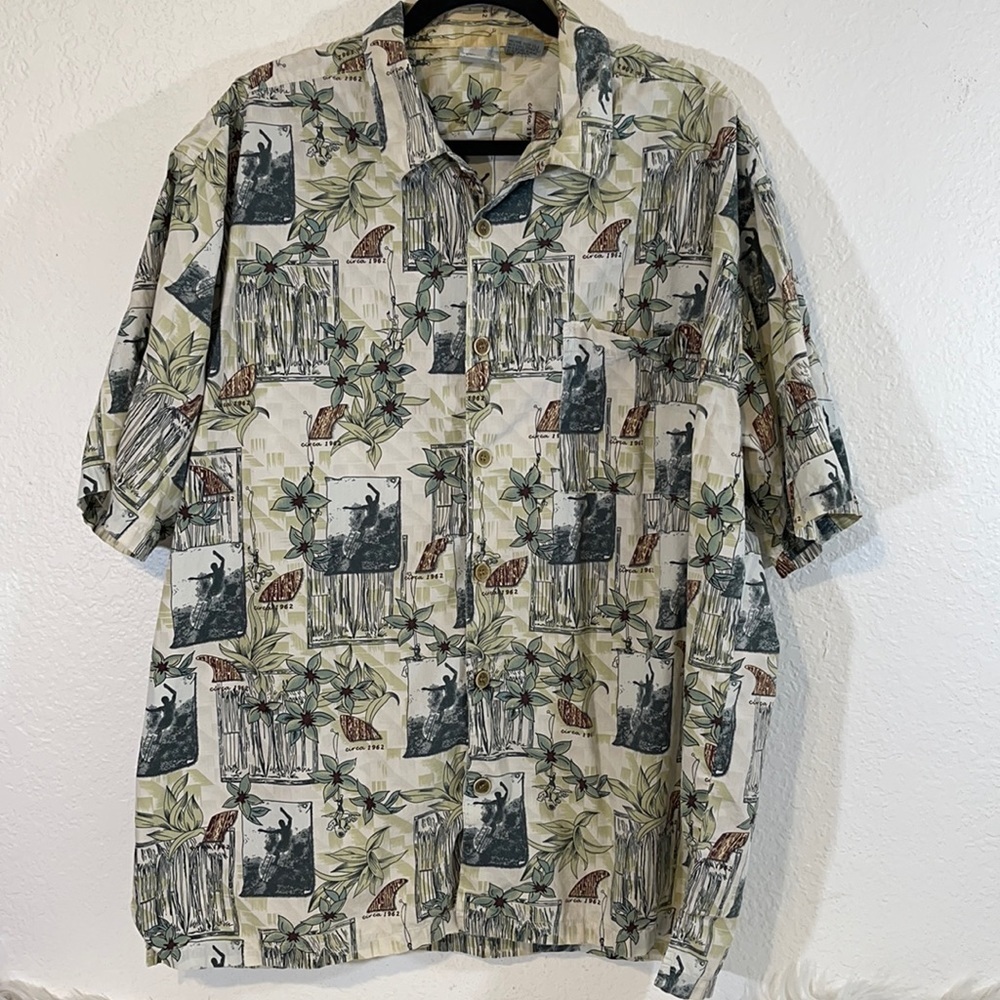 OP Spot Hawaiian Surfing Shirt Men’s Size 2XL